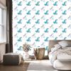 Wallpaper Dinosaurs plants leaves for living room and bedroom 50x1000