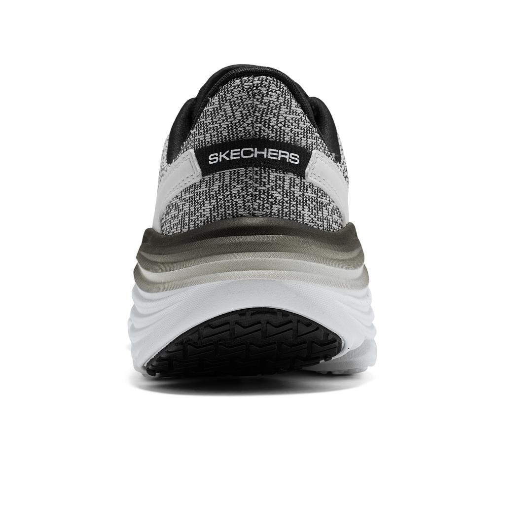 Skechers Go Series Thick Sole Round Toe Mesh Low Top Running Shoes Women Sneakers 129479-WBK
