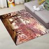 Living Room Carpet Bedroom Bedside Carpet Simple Floor Mat Foot Mat and Machine Washable Entrance Mat
