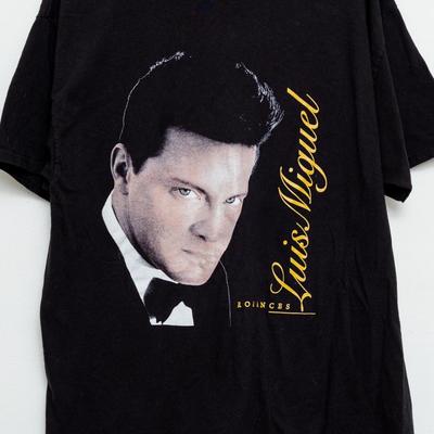 Vintage Luis Miguel Black T-Shirt and Kids Tshirt, 90's Graphic Tee