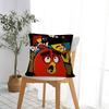 Animation A-A-Angry Birds   Cushion Cover Car Throw Pillow Case For Sofa Car Christmas Gift