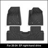All-Weather TPE Floor Mats & Trunk Mat for 20-24 MG EP RHD Cars