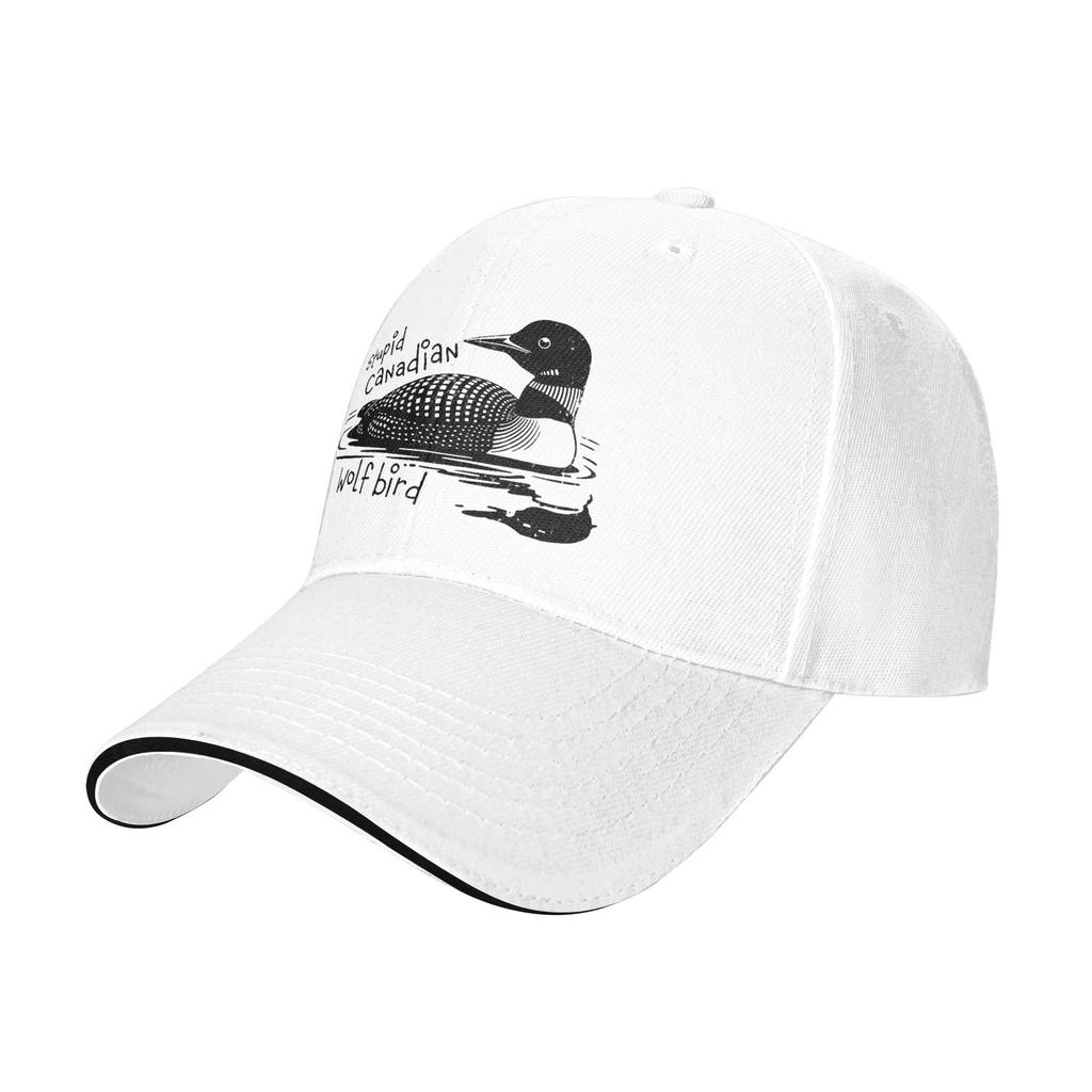 Heated Rivalry Loon Bird Quote Baseball Cap Casual Sandwich Hats Unisex Breathable Sun Hat Sport
