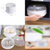 Versatile Home Kitchen Microwave Steamer Cookware With Lid For Quick Healthy Meals