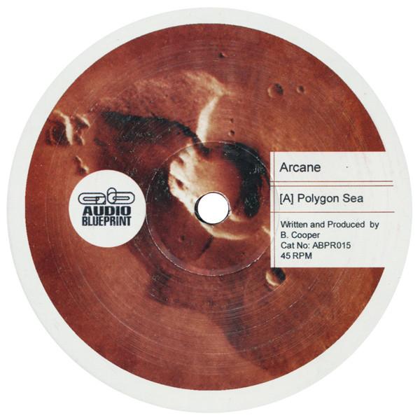 

12-дюймовая пластинка ARCANE Polygon Sea Cydonia ABPR015 Audio Blueprint 2001 UK Dance Electronica Б/у