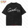 Godin Guitars Charcoal Vintage Oversized T-Shirt LOLU