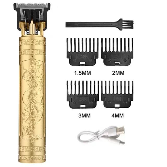 Hot Sale Vintage T9 Electric Cordless Hair Cutting Machine Professional Hair Barber Trimmer For Men Clipper Shaver Beard Lighter