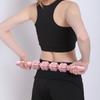 4-Wheel Massage Stick Leg Beautizer with Cylindrical Handle Ring Stick Deep Tissue Trigger Point Rapid Recovery