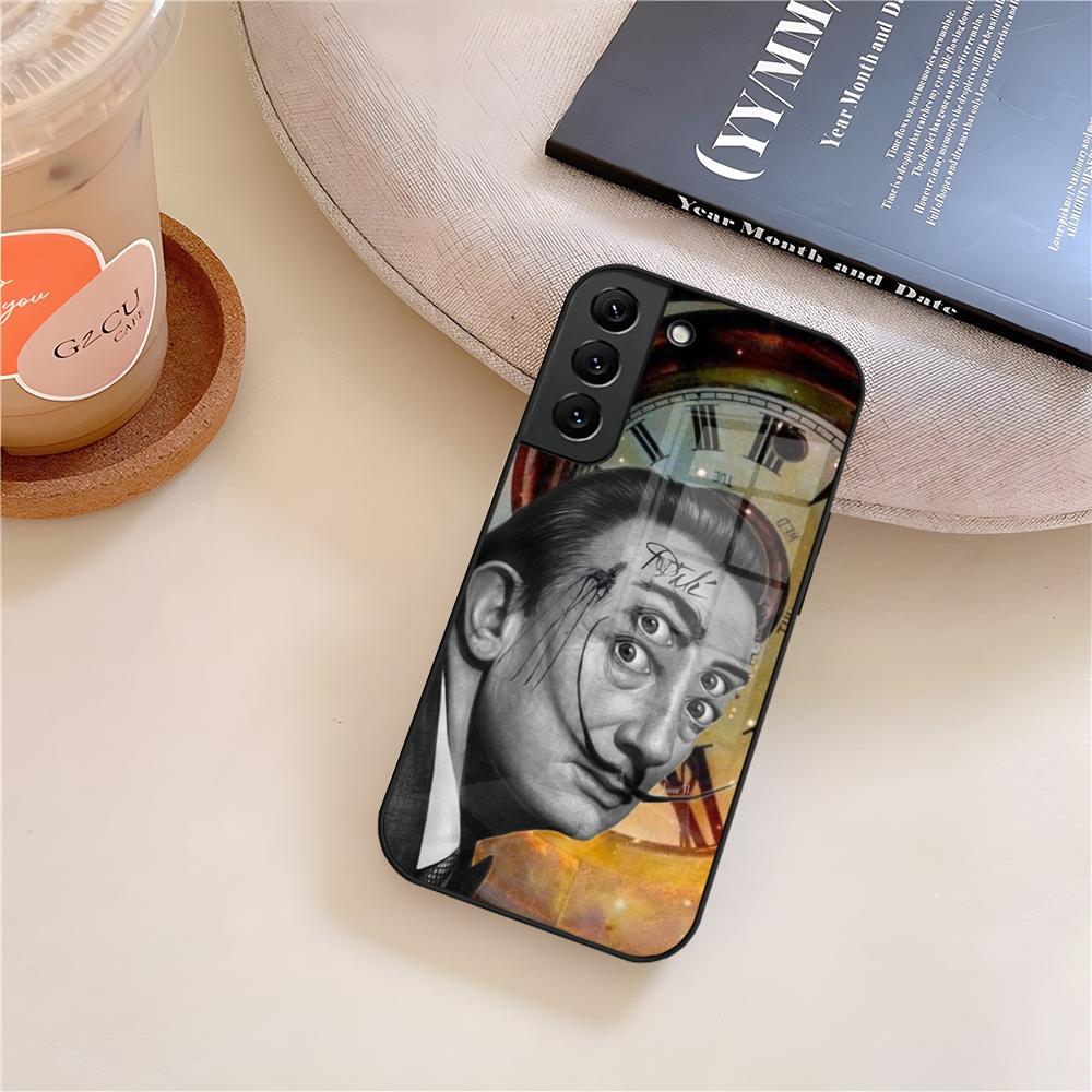 Salvador Dali Art Phone Case Glass For Samsung Galaxy S26 S25 S23 S24 S21 S22 S20 Ultra Fe Plus A15 A14 Cover