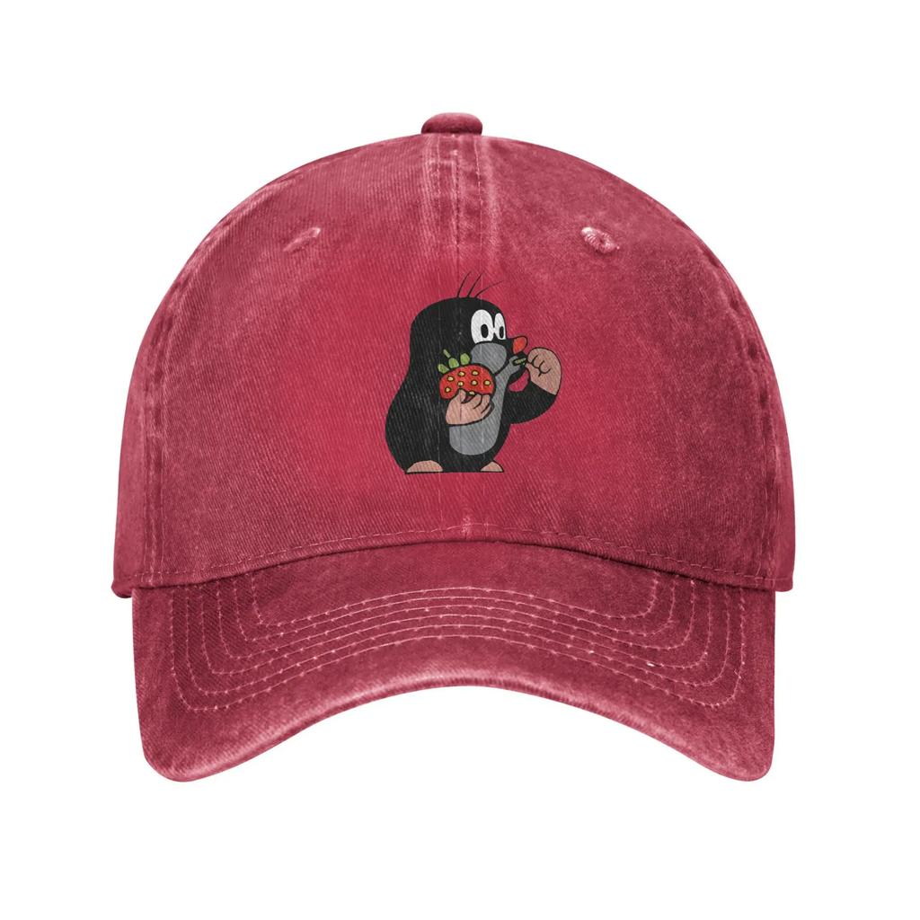 Baseball Cap The Little Mole   Spring Casual Trucker Hat  Men Women Print Outdoor Gym Sun Visor Baseball Caps