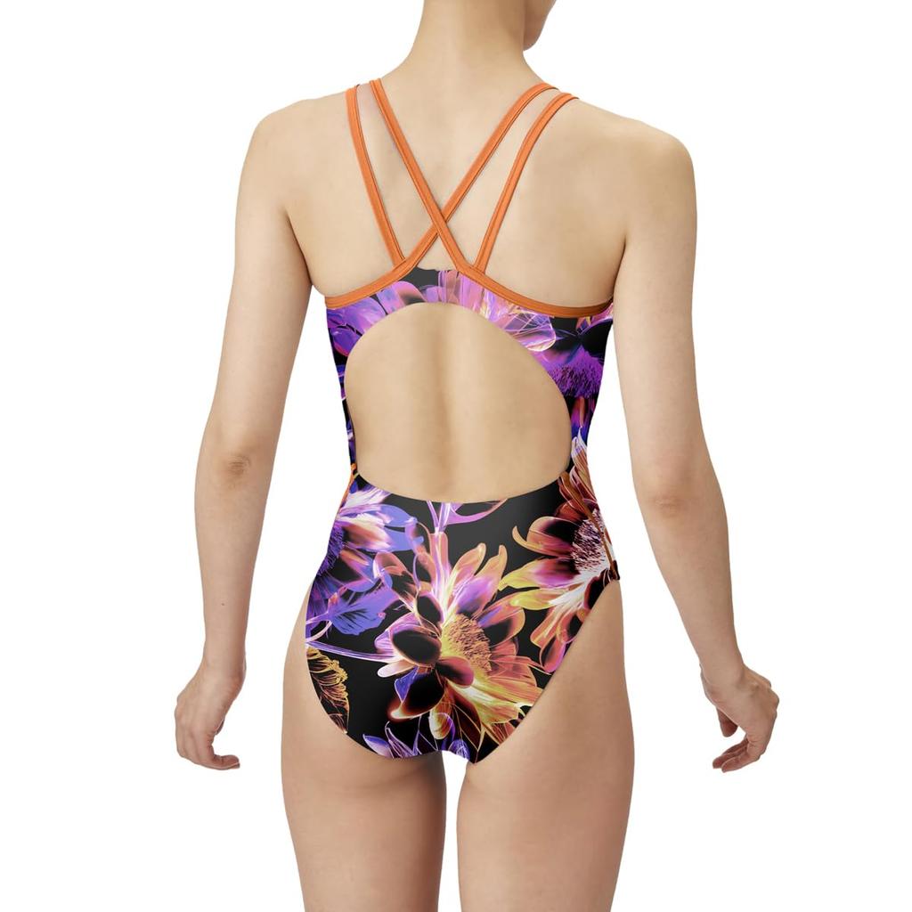 Arena TOUGHSUIT Soutěžní Dvojitá Velikost pro Trénink a AS5SWM06L Dámské Plavky, Ramínko, Malé, Cvičení,