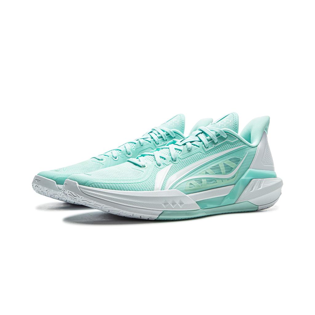 Li Ning Light Speed 3 Basketball Shoes Men's Low Top Island Blue White ABPV005-3