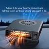 24V Fast Heating Car Heater Dual Speed Adjustable Quick Defrosting Defogging Portable Windshield Heater Ideal Trucks and Vans