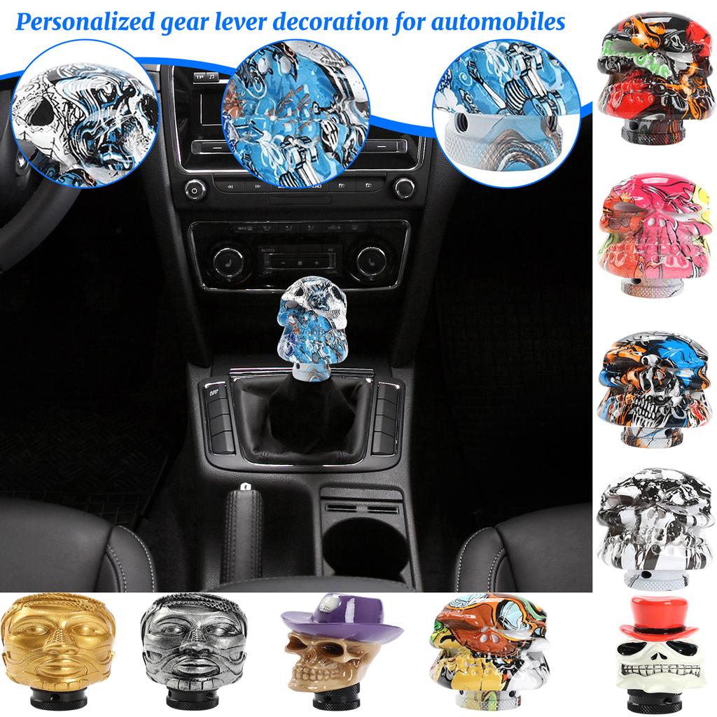 Abfer Car Knob Personal  Gear Shifting Lever  Stick Replacement Style Fit Most Automatic Manual Motor Vehicles