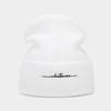 Autumn and winter new fashion trendy brand simple letter embroidery knitted hat men's outdoor warm wool hat women's personalized hat