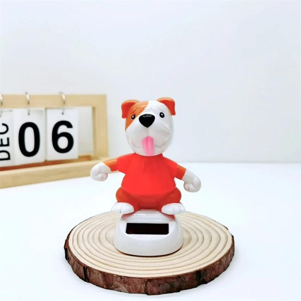 Hot Solar Energy Car Interior Ornaments Animal Doll Figurine Sway Model Automotive Dashboard Decorate Children's Gifts Toy New