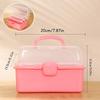 Childrens Hair Accessories Storage Box Head Rope Hairpin Card Pen Sundries Stationery Box Cute Girl Jewelry Box Spiegel Miror