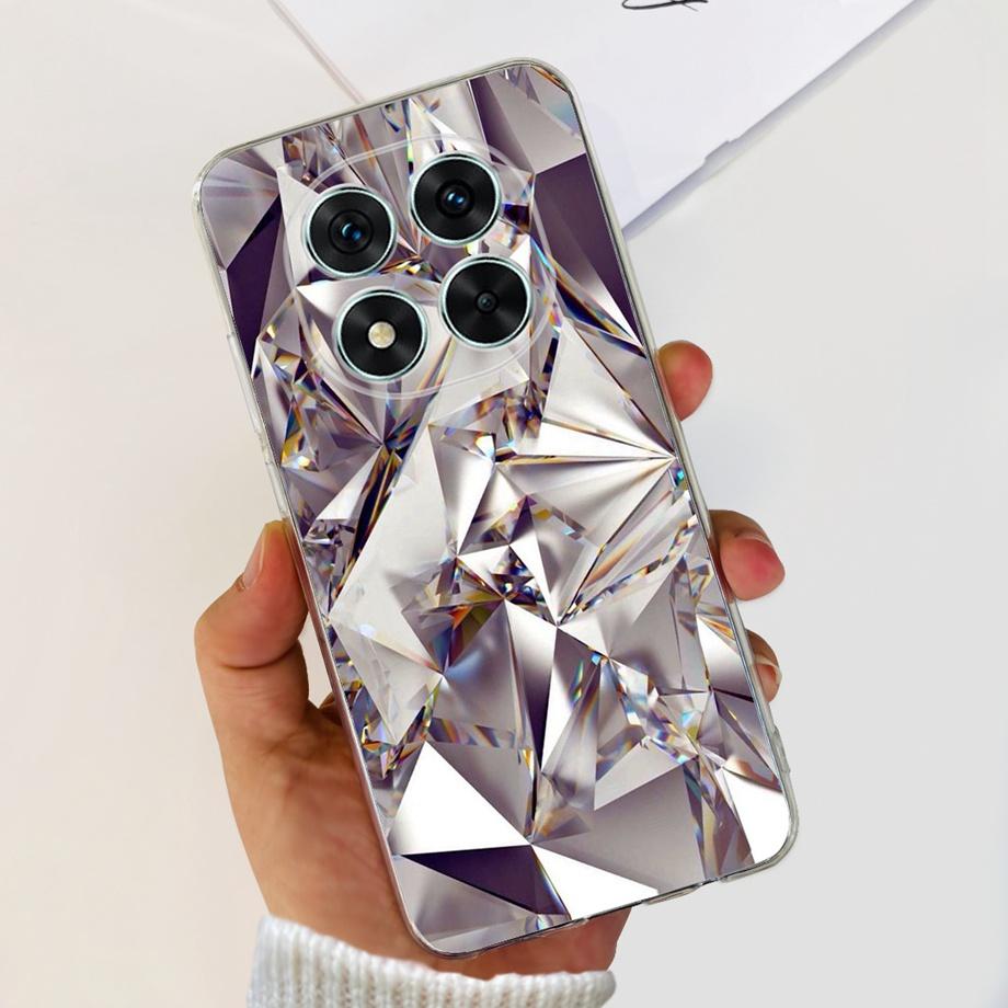 For Xiaomi Redmi Note 14 14Pro Case Coque Soft Silicone Back Cover Flower Butterfly Love Heart Clear Funda Redmi Note14 Pro Capa