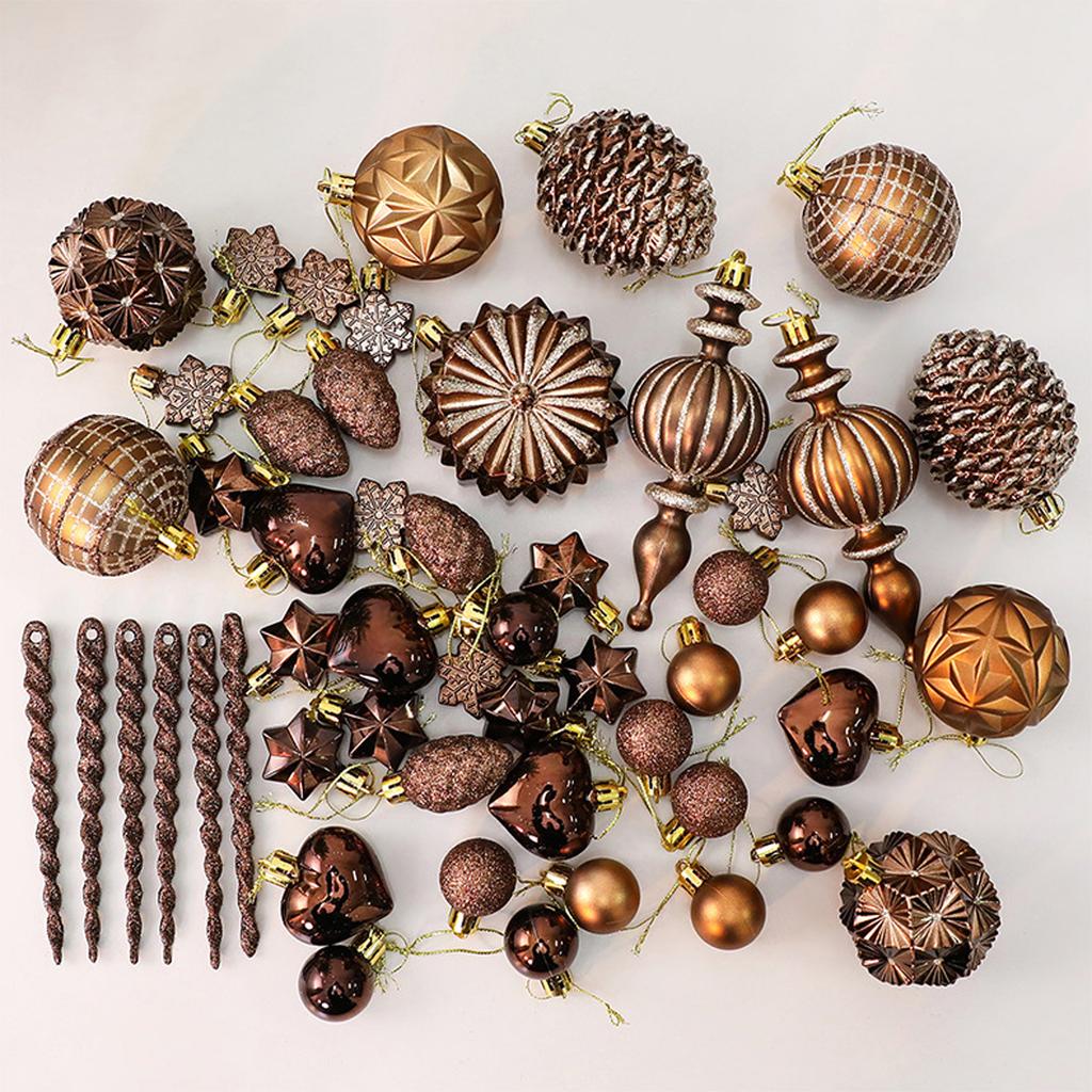 Christmas Gift Painted Christmas Ball Set Ornament, Christmas Decoration, Christmas Tree Ornament