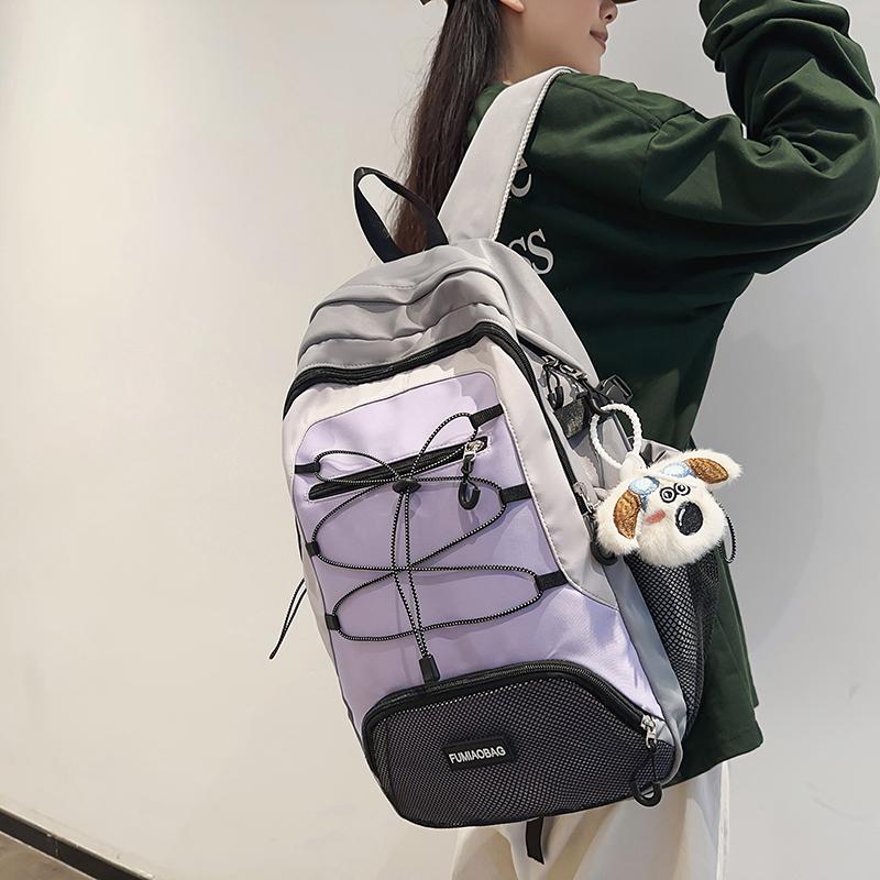 Мужской рюкзак большой вместимости Женский легкий школьный рюкзак Студенческий рюкзак — фото 4