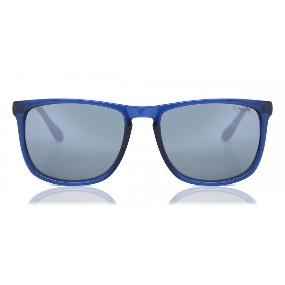 

Superdry Sds Shockwave 185 Unisex Sunglasses Navy Blue/55