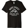 Mount Everest Himalayas Nepal Mountains Climbing Premium T-Shirt