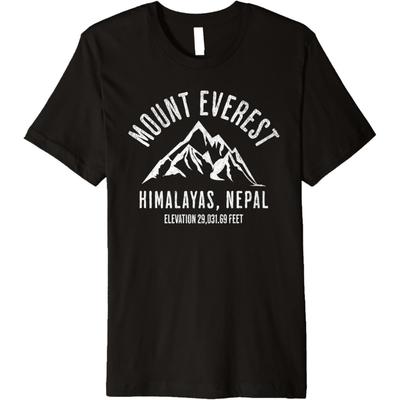 Mont Everest Himalayas Népal Montagnes Escalade T-shirt Premium