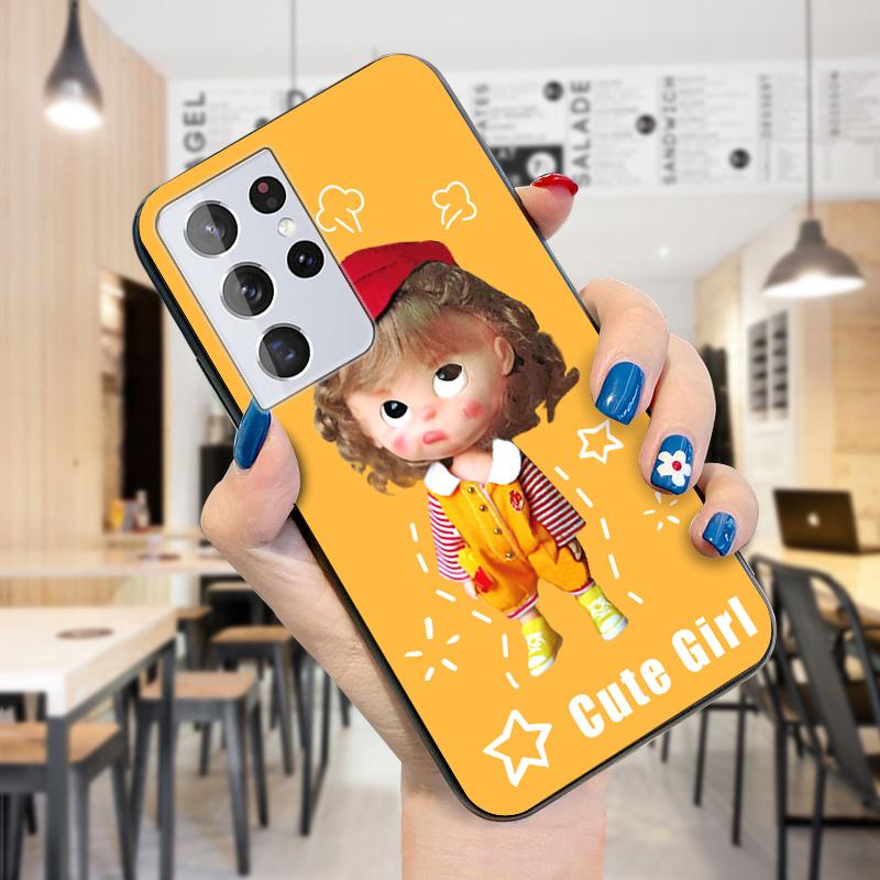 

Мультфильм Милая Маленькая Девочка Непослушная Девочка Корпус Redmi Note 13 Pro 4G