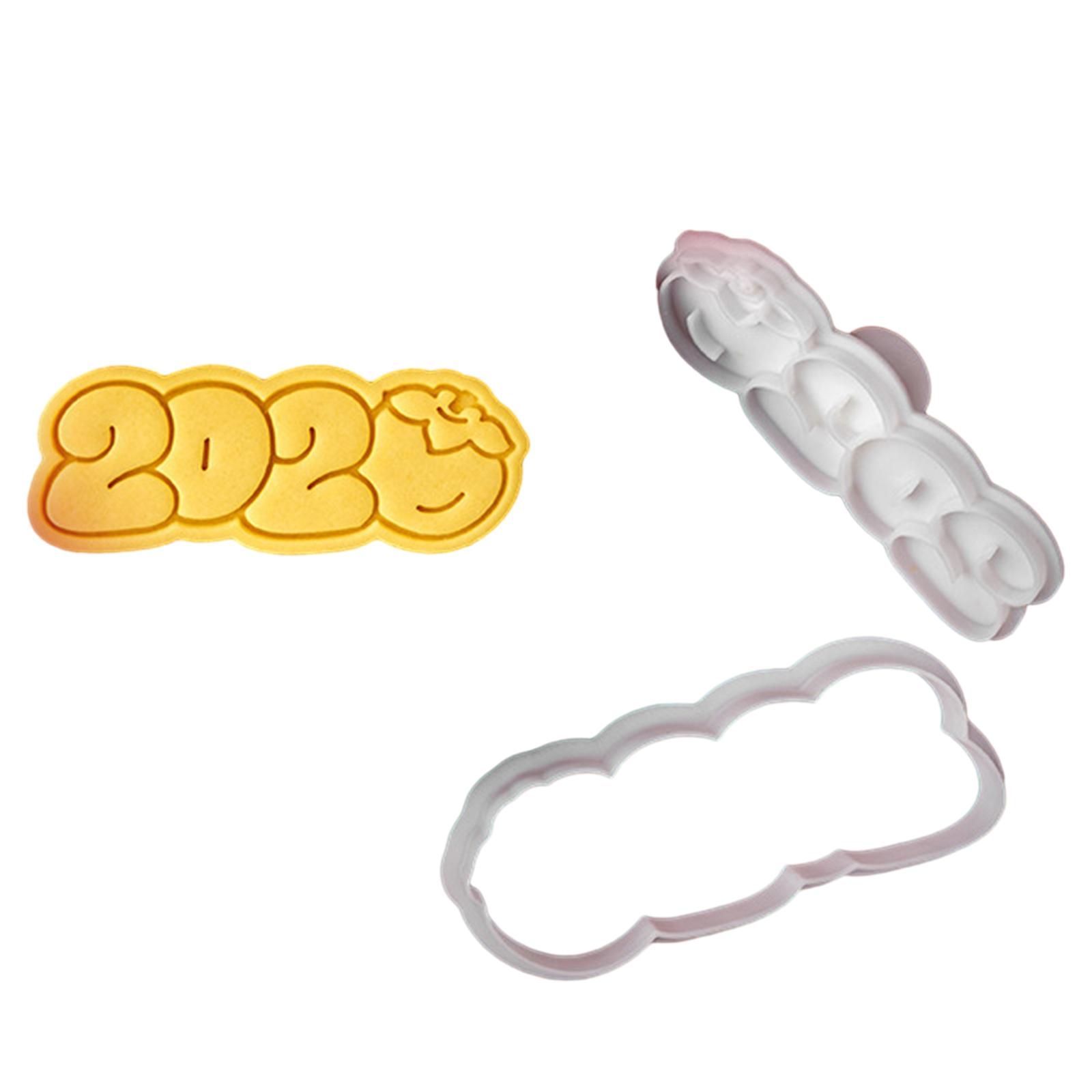 

Cookie Cutters Chinese New Year Biscuit Molds 2024 Shaped Biscuit Cutters Plastic Material Perfect for Festive Treats A