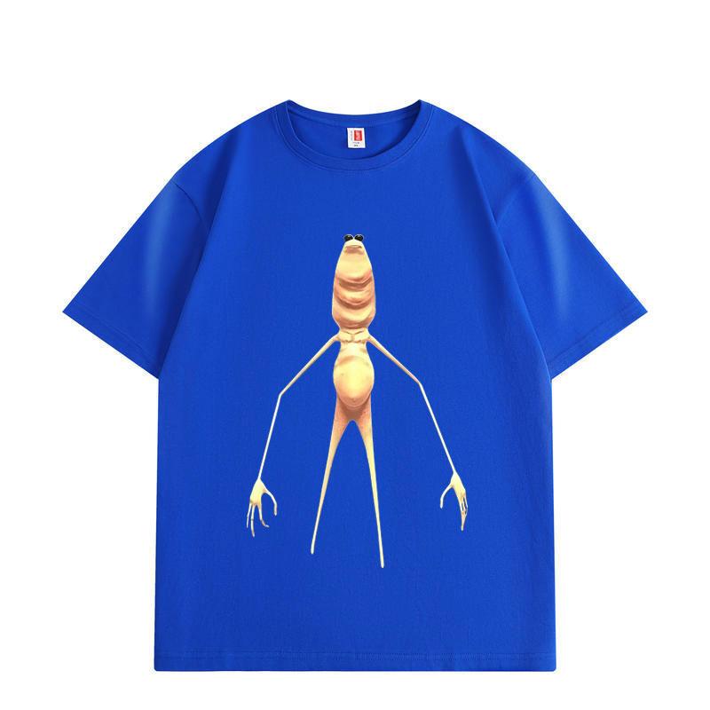 Marcus The Worm Where Is Jimbo James Funny Meme T-shirt High Quality Fashion Oversized T-shirts Men Women Casual Cotton T Shirts