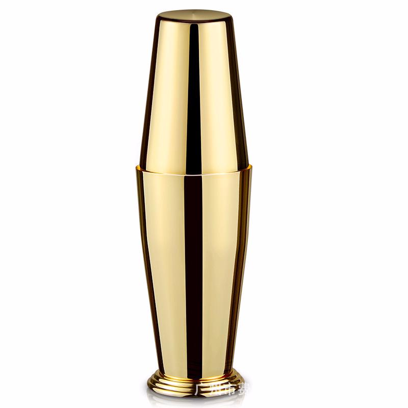 

Золотий Бостон Подвійний Шейкер Бар Інструменти Нержавіюча сталь High End Коктейль Шейкери 550ml /750ml