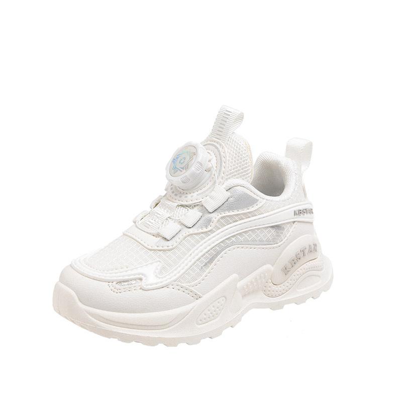 

New Kids Shoes Fashion Spring Versatile Child Sneakers Comfort Anti Slip Soft Daily Girls Shoe Lightweight Trendy Boy Shoe Tenis 26insole16.2cm розовый