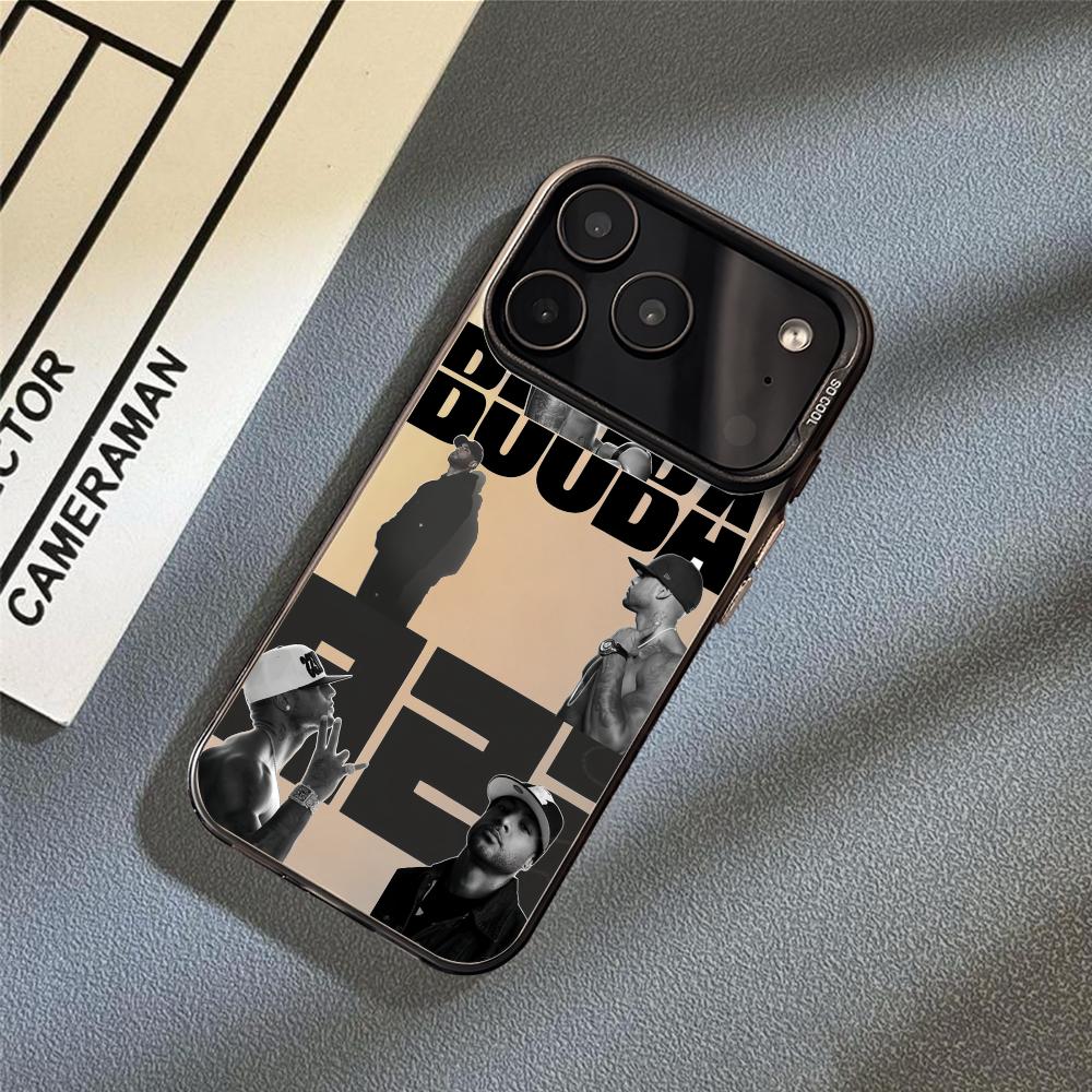 B-Booba Sänger Handyhülle Für iPhone 17 16 15 14 13 12 11 Pro Max Air Matt Laser Aurora Stoßfest Funda