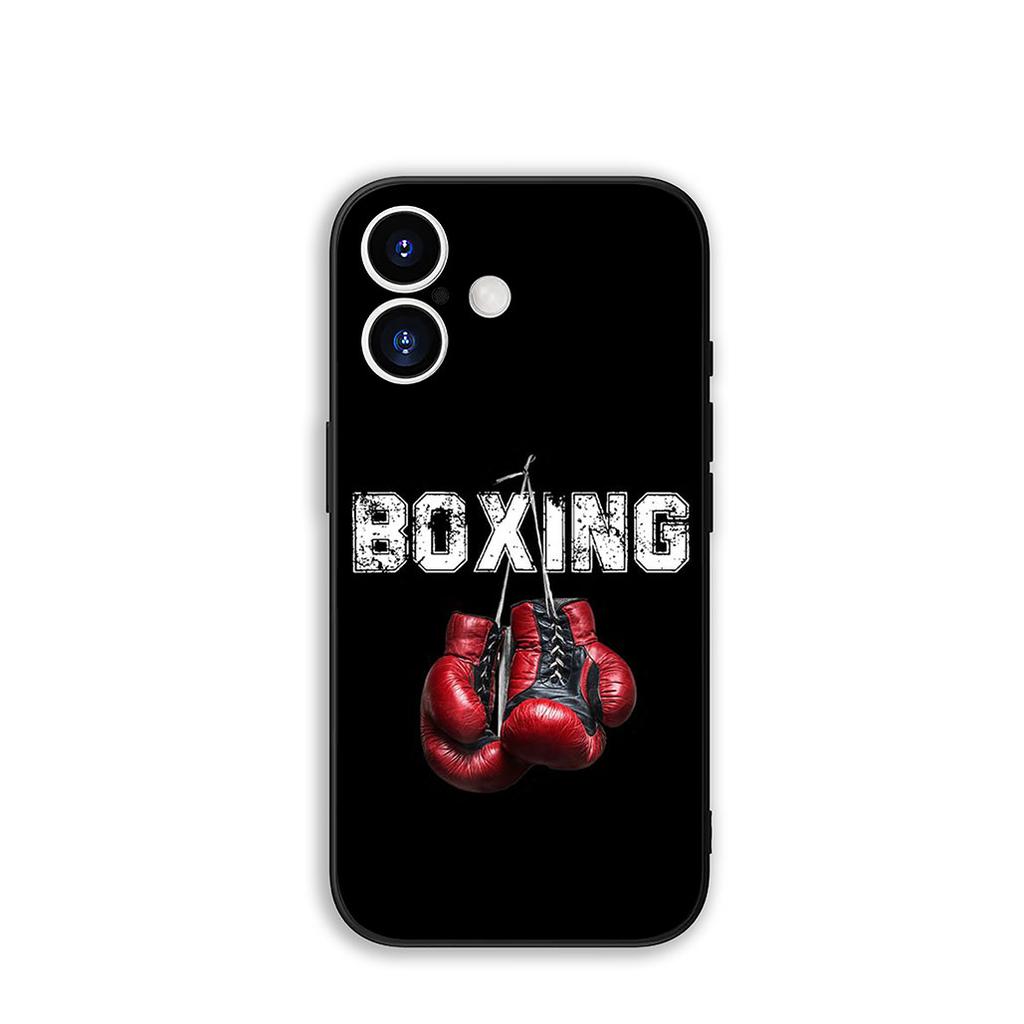 Coque Cover for Apple iPhone 16 11 13 14 15 Pro Max 7 6 8 Plus SE2 SE3 + 16E SE 2022 Case Strong Kick Boxing Gloves Kickboxing