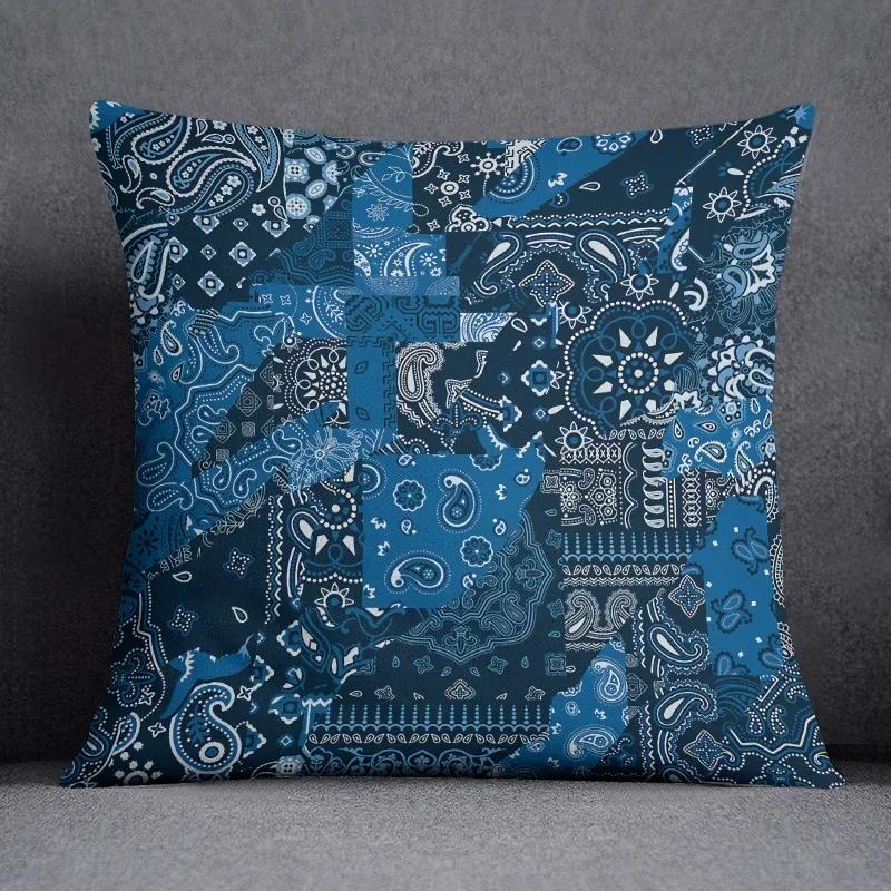 Bomisian Muster Kollektion Kissen Geschenk Heim Büro Dekor Schlafzimmer Sofa Auto Kissenbezug Hülle