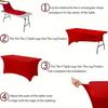 1pc Retractable Polyester Tablecloth Cover, Wrinkle-resistant Washable Tabletop Protector for Indoor/outdoor, Patio, Picnic, Camping, Parties