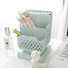 Hollow Desk Organizer Desktop Storage Box Multifunction Stationery Holder Phone Stand Office Supplies Desk Set Pen Holder