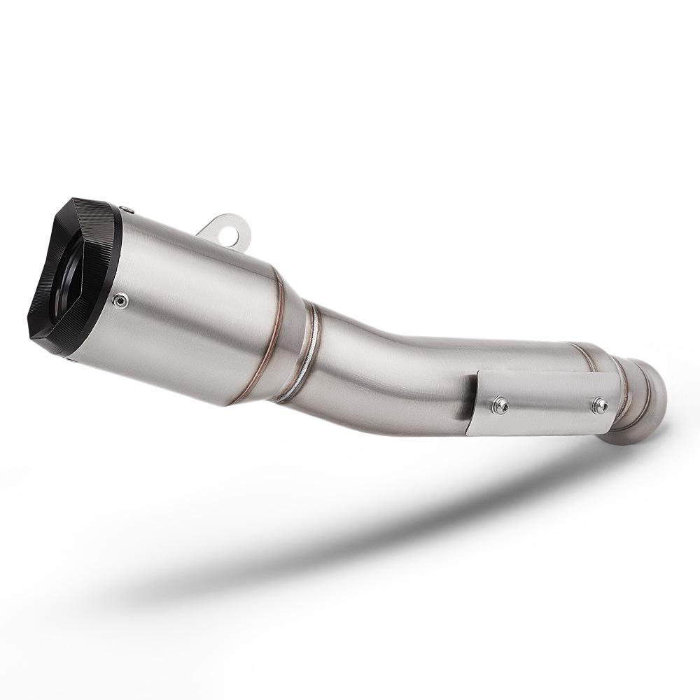 Motorcycle Exhaust Muffler for CFMOTO 800NK: Mid-Tail Integration with Original Front Section