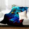 Minecraft Print Blanket - Soft & Comfortable, for Bedroom, Travel, Sofa, Home Decoration - Birthday Christmas Gift for Friend