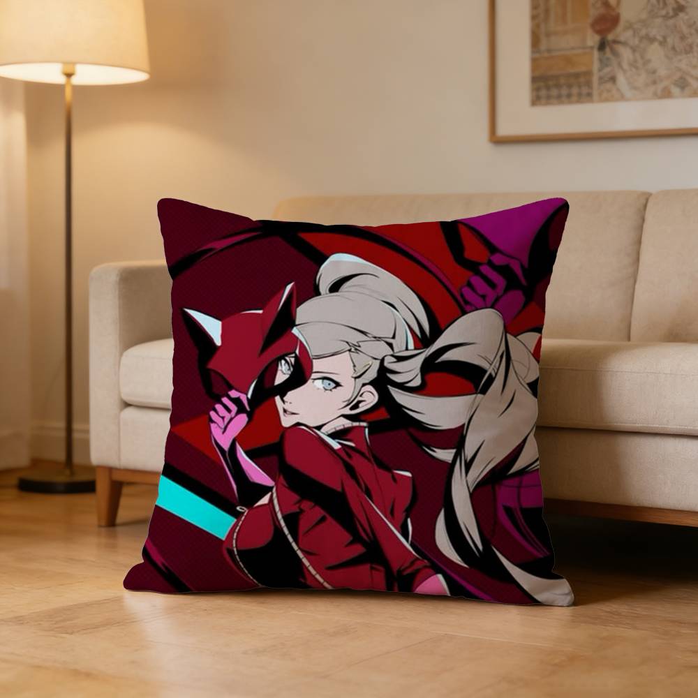 THE DAY BBREAKERS P Ryuji Anne Yusuke Makoto Pillow Case for Sofa Living Room Home office Decor Protective Cover