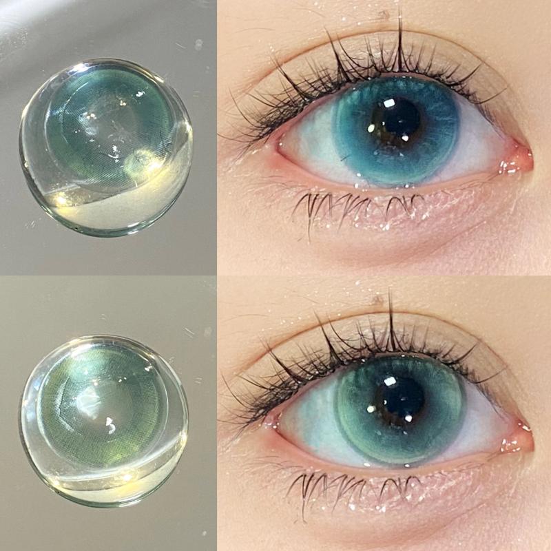MILLCREEK Blaue Kontaktlinsen 14,5 MM Chamäleon-Serie Cosplay Halloween Augen Kosmetische Kontaktlinsen Weiches Komfort-Hydrogel