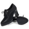 Fashion Spring Autumn Women's Pumps Fashion Deep Mouth Pumps Shoes Comfort Soft Leather Lace up Single Shoes Mother High Heels Shoes
