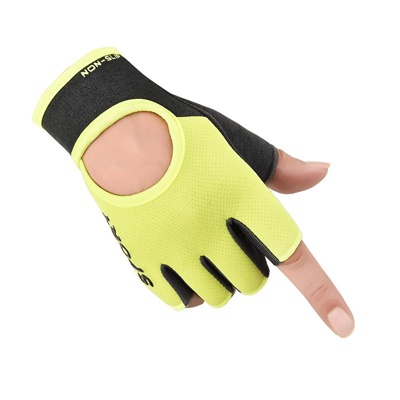 

Fitness gloves half finger men and women couples sports long wrist guards equipment weightlifting bench press non-slip breathable dumbbell gloves M