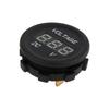 Waterproof Voltmeter Meter with LED Digital Display, 100 Brand New and High Quality,   for Most Vehicles 12V-24V, Compact and Ht Resistant,