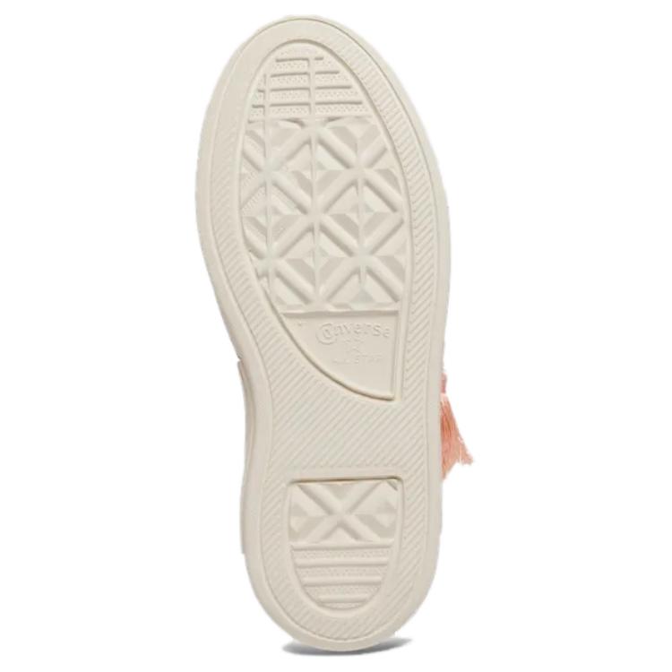 Converse All Star Comfortable Versatile Non-slip Wear-resistant Low-top Sneakers Women's Pink Beige