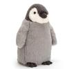 JELLYCAT Arctic and Antarctic Percy Penguin Soothing Grey Doll Plush Doll 16cm High