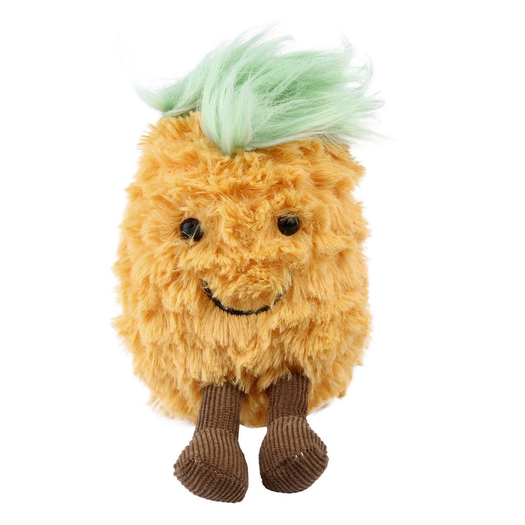 

(H0915)Аксессуары для рюкзака, милые плюшевые игрушки, голова ананаса, мягкие куклы, подарок жёлтый