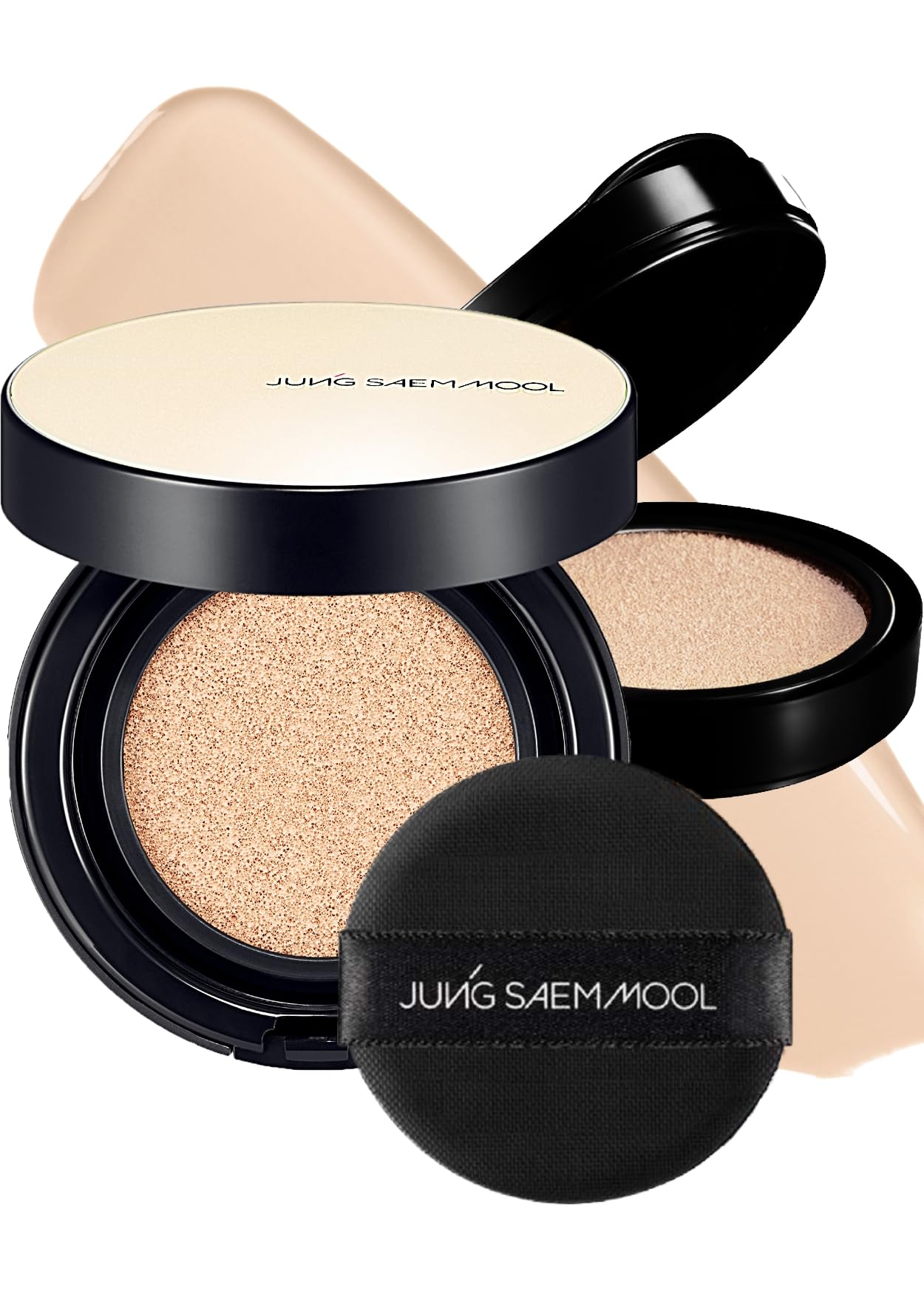 

SAEM MOOL Essential Skin Nuder Long Wear Cushion with Refill Makeup Base Base [JUNG Official] [JUNGSAEMMOOL] (Тональний крем, основа, крем, макіяж,