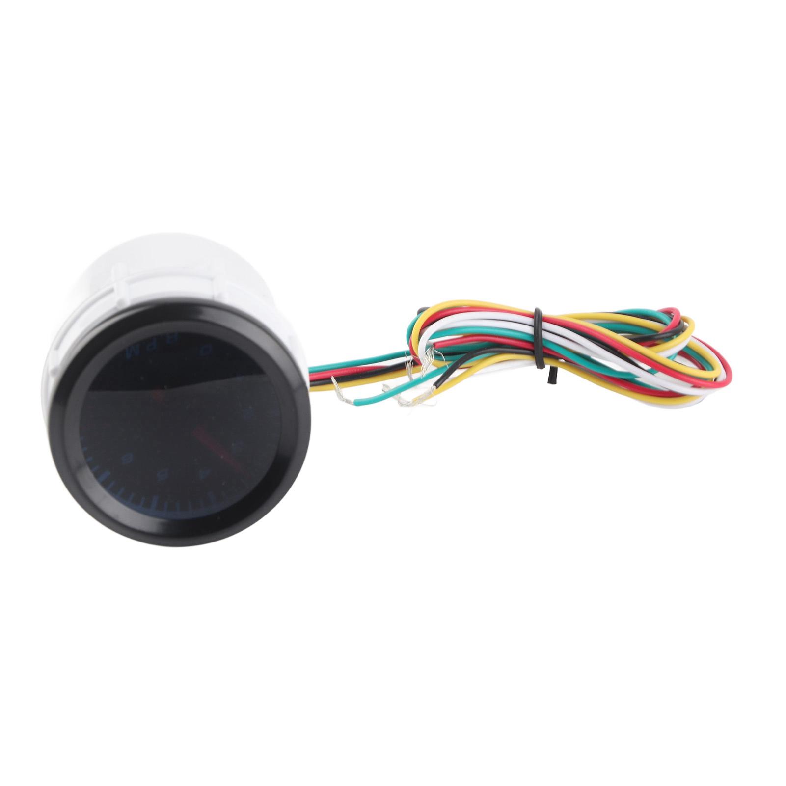 

12 В Универсальный 52 мм 2 дюйма Светодиодный Тахометр Прибор Авто Модификация