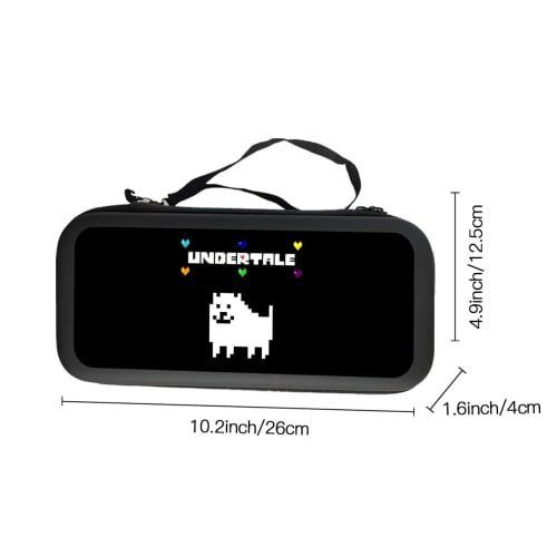 Undertale Switch Case, Protective Case for Switch Console, Storage Bag for Switch, Compatible Case for Switch, Dual-Use Case for Switch Console and Ga